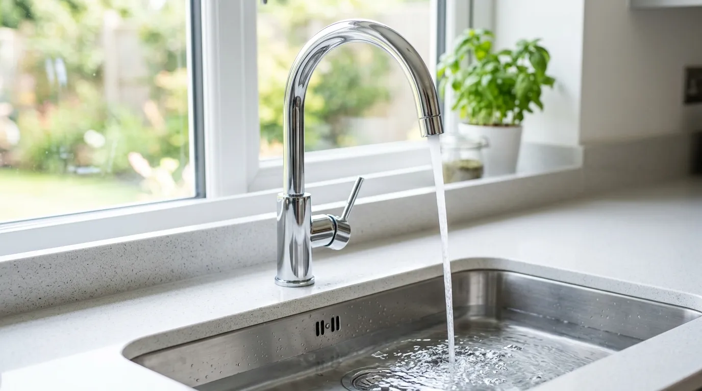 Local Plumbing Master Pros same day plumber fixing a faucet in Ontario, IN
